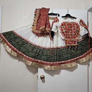 Mirror work Ghagra Choli